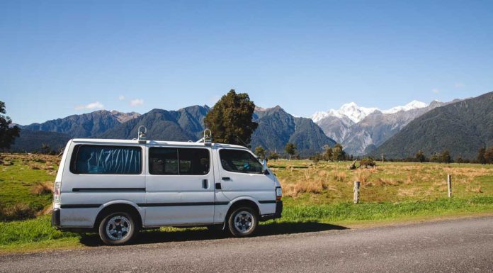 How to Buy a Van in New Zealand Camper van and Southern Alps