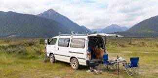 Campervanning in New Zealand: Guide to New Zealand Van Life Campervan at Arthur's Pass